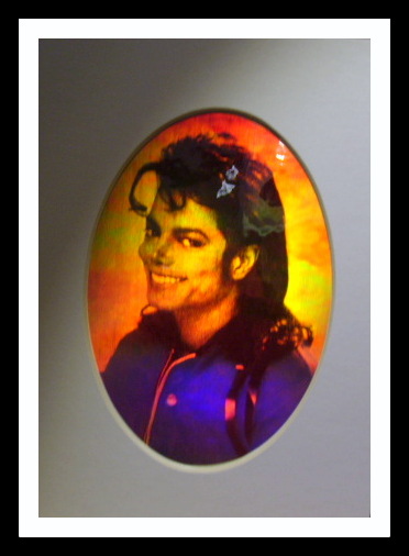 Michael Jackson hologramtavla 