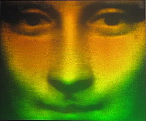 Mona Lisa foliehologram