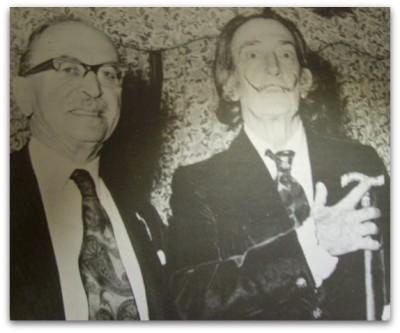 Dali and Nobelprize winner for Holography